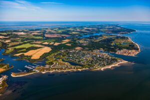 Aerial View of Cape Charles