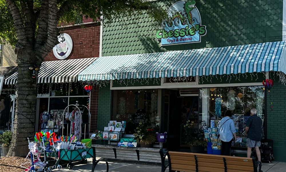 chessie's toy story on cape charles main street
